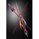 Neon Genesis Evangelion Figura Diecast Metal Build Eva Production Model-02 30th with the Spear of Cassius 22 cm