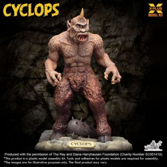 Cyclops figura Plastic Model Kit 1/72 Renewal Package 23 cm