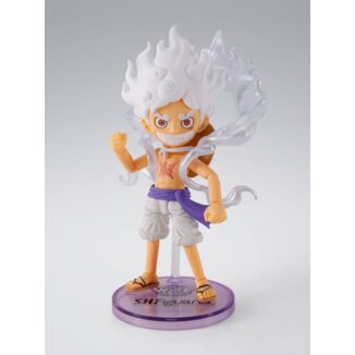 Monkey D. Luffy Gear 5 Figure One Piece World Collectable x SH Figuarts