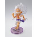 One Piece World Collactable Figures x S.H. Figuarts Action Figure Monkey D. Luffy Gear 5 8 cm         