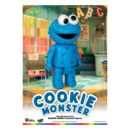Sesame Street Syaking Bang Series hucha de PVC Cookie Monster 47 cm