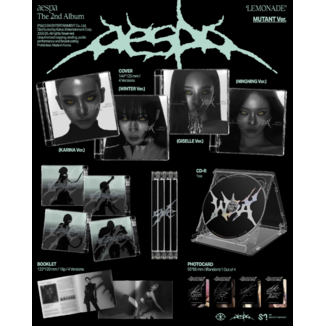 Álbum AESPA - Lemonade Mutant Ver