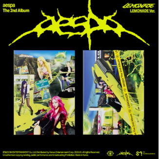 Álbum AESPA - Lemonade Ver (Portada Aleatoria)