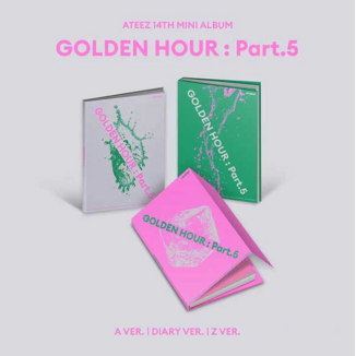 Álbum ATEEZ - Golden Hour : Part 5 (Portada Aleatoria)
