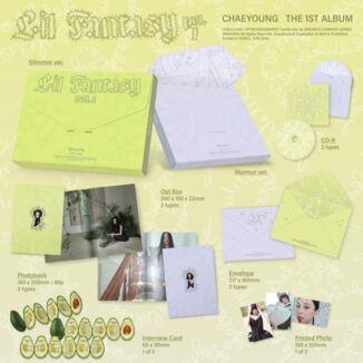 CHAEYOUNG (TWICE) Album - Lil Fantasy Vol. 1 Murmur o Glimmer Ver (Random)