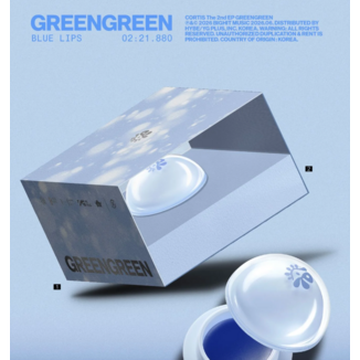 CORTIS Album - GREENGREEN Blue Lips Balm Ver