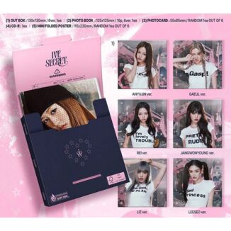 IVE Album - Secret Digipack Ver (Random Cover)