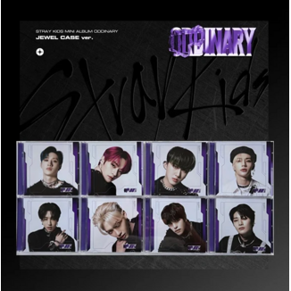 STRAY KIDS Album - Oddinary Jewel Case Ver (Random Cover) 