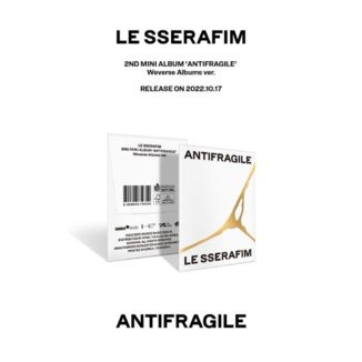 Mini Álbum LE SSERAFIM - Antifragile Weverse Ver