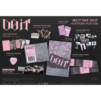 STRAY KIDS Mini Album - SKZ IT TAPE 'DO IT' Platform Plve Ver