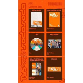 Mini Álbum TWS - SODA SODA Ver A Japanese Limited Edition
