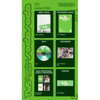 Mini Álbum TWS - SODA SODA Ver B Japanese Limited Edition
