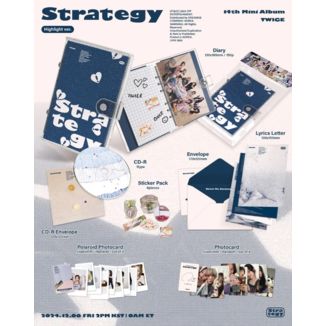 TWICE Mini Album - Strategy Highlight Ver