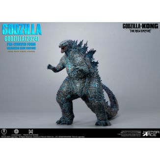 Godzilla vs. Kong: The New Empire Estatua Soft Vinyl Godzilla (2024) Evolved Blue Edition 28 cm  