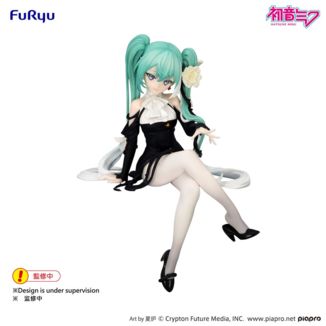 Hatsune Miku Estatua PVC Noodle Stopper Flower Fairy White Rose 14 cm