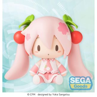 Character Vocal Series 01: Hatsune Miku Fuwa Petit Chibi Figure Sakura Miku 8 cm 
