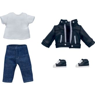 Nendoroid Doll Figures Outfit Set: Leather Jacket (Black)