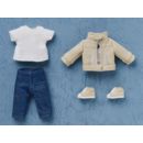 Nendoroid Doll Accesorios para las Figuras Outfit Set: Leather Jacket (Ivory)