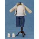 Nendoroid Doll Accesorios para las Figuras Outfit Set: Leather Jacket (Ivory)