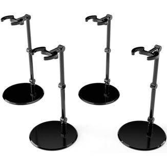 The Simple Stand Mini Nendoroid More Pack de 4 Caballetes para Mini Figuras mini Black