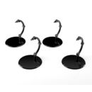 The Simple Stand Mini Nendoroid More for Mini Figures & Models mini Black 4er-Pack 