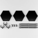 The Simple Stand Mini Nendoroid More Pack de 3 Caballetes para Mini Figuras Black