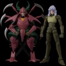 Chou-Dan-Kadou Yoroiden-Samurai Troopers Figura Gen Mashou Rajura 15 cm