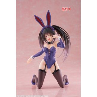 Date A Live V Estatua PVC Desktop Cute Figure Kurumi Tokisaki Bunny Ver. Renewal 13 cm       