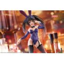 Date A Live V Estatua PVC Desktop Cute Figure Kurumi Tokisaki Bunny Ver. Renewal 13 cm       