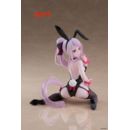 Overlord PVC Statue Desktop Cute Figure Shalltear Bunny Ver. 13 cm    
