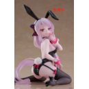 Overlord PVC Statue Desktop Cute Figure Shalltear Bunny Ver. 13 cm    