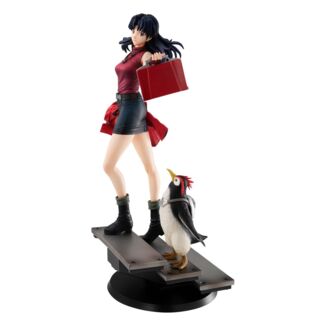 Figura Misato Katsuragi y Pen Pen Rebuild of Evangelion Gals Megahouse
