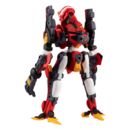 Evangelion Desktop Army Figures Shikinami Asuka Langley & Evangelion 2 8 - 15 cm 