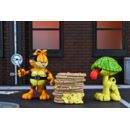Teenage Mutant Ninja Turtles (Archie Comics) x Garfield 2 pack Figura Ultimate Garfello & Odie 10 cm