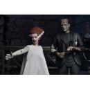 Universal Monsters 2 pack Figuras Bride of Frankenstein 90th Anniversary The Monster & His Mate 18 cm