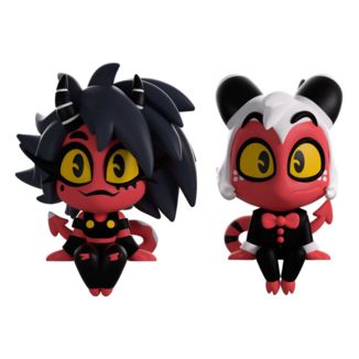 Helluva Boss Co. Figuras Vinyl Millie & Moxxie Monitor Buddiez             