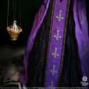 Ghost Estatua Rock Iconz Papa V Perpetua Purple Robes 22 cm