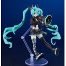 Character Vocal Series 01: Hatsune Miku Plamatea Plastic Model Kit Hatsune Miku: Chuocho Tactical Craft Ver. 15 cm