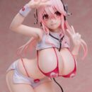 Super Sonico PVC Statue 1/6 Super Sonico Nurse Bikini Ver. 22 cm