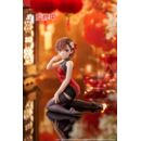 A Certain Scientific Railgun PVC Statue Desktop Cute Figure Mikoto Misaka Chinese Dress Ver. 13 cm       