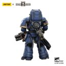 Warhammer 40,000: Space Marine 2 Figura Ultramarines Heavy Artificer Armor with Relic Multi-Melta 13 cm