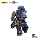 Warhammer 40,000: Space Marine 2 Figura Ultramarines Heavy Artificer Armor with Relic Multi-Melta 13 cm