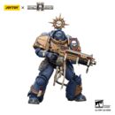 Warhammer 40,000: Space Marine 2 Figura Ultramarines Heavy Relic Primus Armor with Heavy Relic Bolt Rifle 13 cm