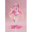 Hatsune Miku Estatua PVC Newley Written Sakura Miku Japanese Cafe Ver. Reissue 18 cm