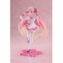 Hatsune Miku Estatua PVC Newley Written Sakura Miku Japanese Cafe Ver. Reissue 18 cm