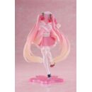 Hatsune Miku Estatua PVC Newley Written Sakura Miku Japanese Cafe Ver. Reissue 18 cm