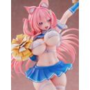 Original Character Statue 1/5 Kemomimi Cheer Girl illustration by Yatanuki Kei 35 cm     