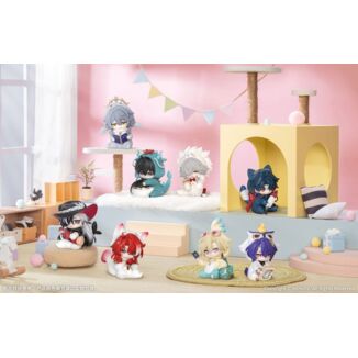 Honkai: Star Rail mini figuras Boys' Dorm Series Chibi (8)