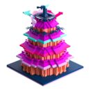 Hazbin Hotel brickset V Tower 20 cm    