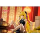 To Love-Ru Darkness Estatua PVC Desktop Cute Figure Golden Darkness  (China Dress Ver.) Renewal 13 cm             